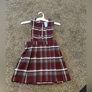 Size 4T Burgandy School Uniform